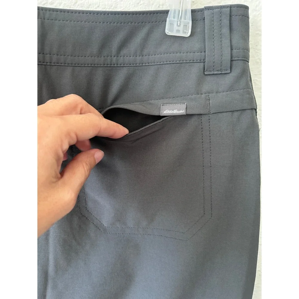 Eddie Bauer‎ Adventurer Hiking Golf Outdoor Travel Adventure Skort in Gray SZ 4